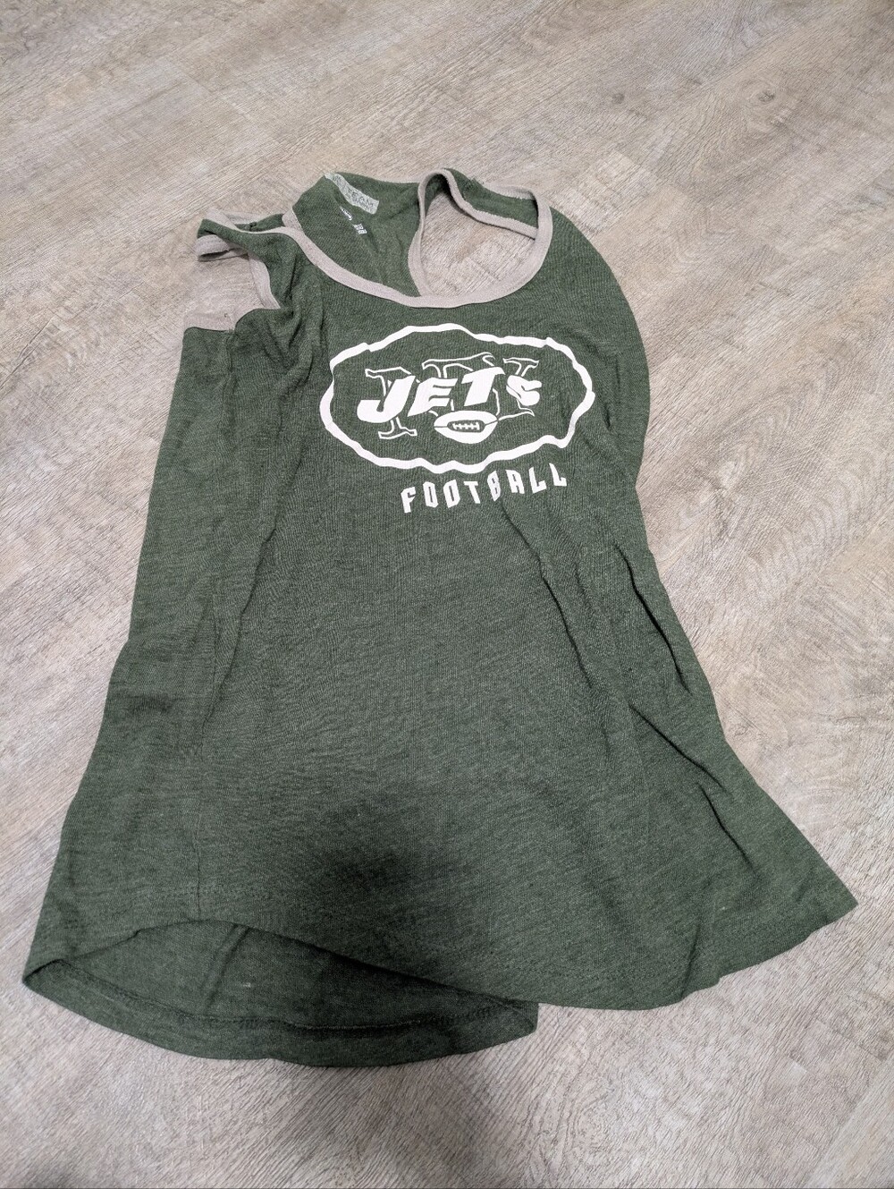 NFL New York Jets Green Tank Top Size Medium